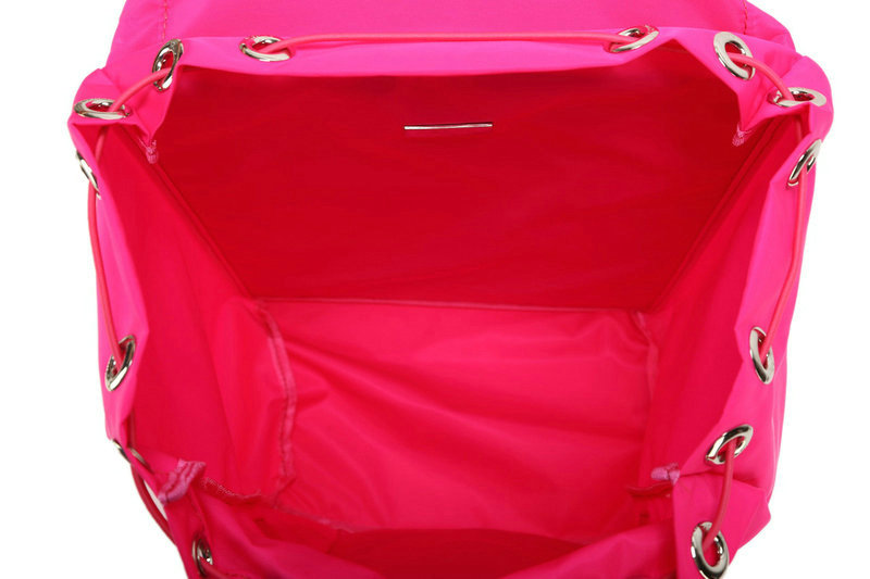 2014 Prada technical fabric backpack V164 rosered sale